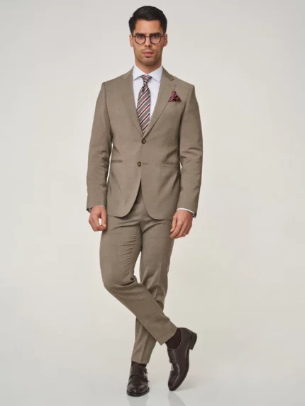 FATO TAUPE SLIM FIT ZOLF