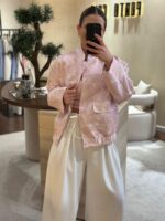 BOMBER ESTAMPADO ROSA PONTO CHIC - Image 3