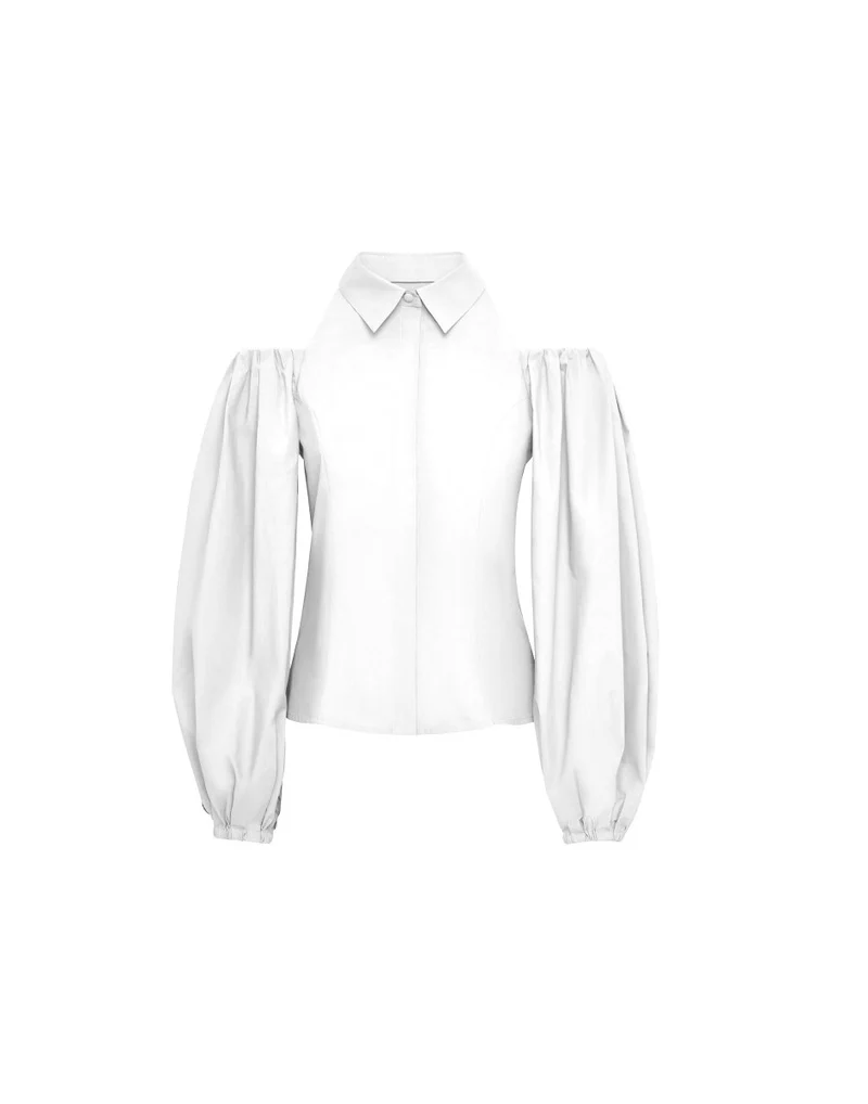 camisa CAMISA BRANCA OMBRO DESCOBERTO MVP - Image 1