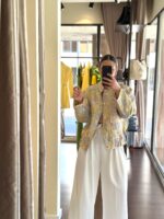 BOMBER ESTAMPADO AMARELO PONTO CHIC - Image 2