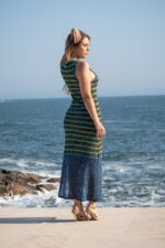 VESTIDO DE MALHA LISTRADO SCOTCH & SODA - Image 4