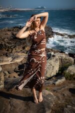 SAIA ESTAMPADA ENVELOPE SCOTCH & SODA