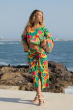 CAMISOLA PADRÃO FLORAL RUGA - Image 2