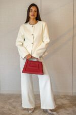 CONJUNTO CASACO E PANTALONA PONTO CHIC - Image 3