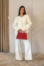 CONJUNTO CASACO E PANTALONA PONTO CHIC