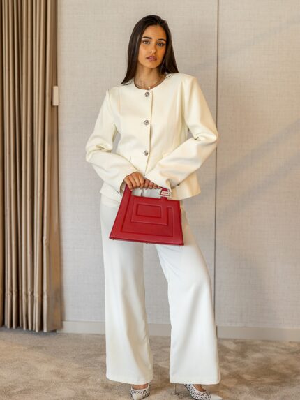 CONJUNTO CASACO E PANTALONA PONTO CHIC