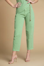 JEANS VERDE CINTURA SUBIDA SAHOCO - Image 2