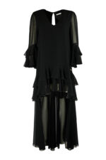 VESTIDO PRETO ASSIMÉTRICO SAHOCO - Image 3