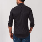 CAMISA GOLA ITALIANA PRETA SLIM FIT ZOLF - Image 2