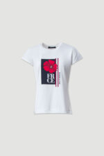 T-SHIRT BRANCA COM ESTAMPADO FERRACHE - Image 3