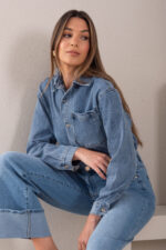 CAMISA DE GANGA COM BOLSO FERRACHE - Image 3
