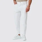 CALÇA RINGUE TAPERED BRANCA ZOLF