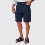 CALÇÃO SARJA RINGUE AZUL SLIM FIT ZOLF