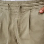 CALÇÃO SARJA COM CORDÃO TAUPE ZOLF - Image 3