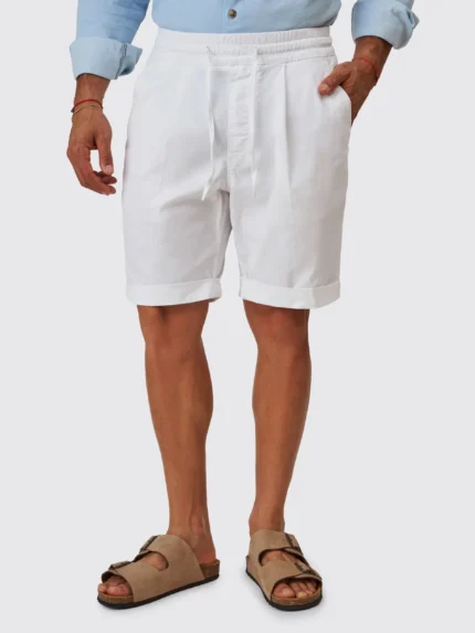 CALÇÃO SARJA COM CORDÃO BRANCO ZOLF