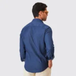 CAMISA DENIM ESCURA SLIM FIT ZOLF - Image 2