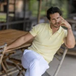 POLO TRICOT LISOCOM BOTÕES AMARELO ZOLF