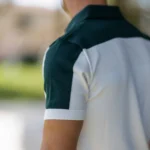 POLO TRICOT TRICOLOR COM BOTÃO BRANCO ZOLF - Image 3