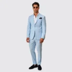 FATO AZUL CLARO SLIM FIT ZOLF