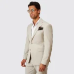 FATO BEGE COM RISCA SLIM FIT ZOLF