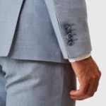 FATO MISTURA DE LINHO AZUL SLIM FIT ZOLF - Image 5