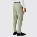 FATO EM MISTURA DE LINHO VERDE SLIM FIT ZOLF - Image 7