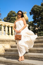 VESTIDO GODÊ BEGE ELEH