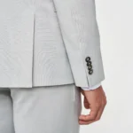 FATO TRESPASSE CINZA CLARO SLIM FIT ZOLF - Image 3