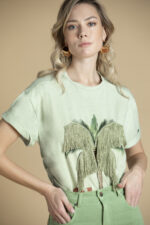 T-SHIRT VERDE COM ESTAMPADO SAHOCO - Image 2