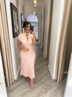 VESTIDO MIDI ROSA PONTO CHIC - Image 8