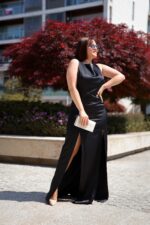 VESTIDO PRETO COMPRIDO GAELLE - Image 4