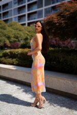 VESTIDO COMPRIDO ESTAMPADO PONTO CHIC - Image 6