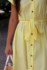 VESTIDO CAMISIERO AMARELO RINASCIMENTO - Image 3