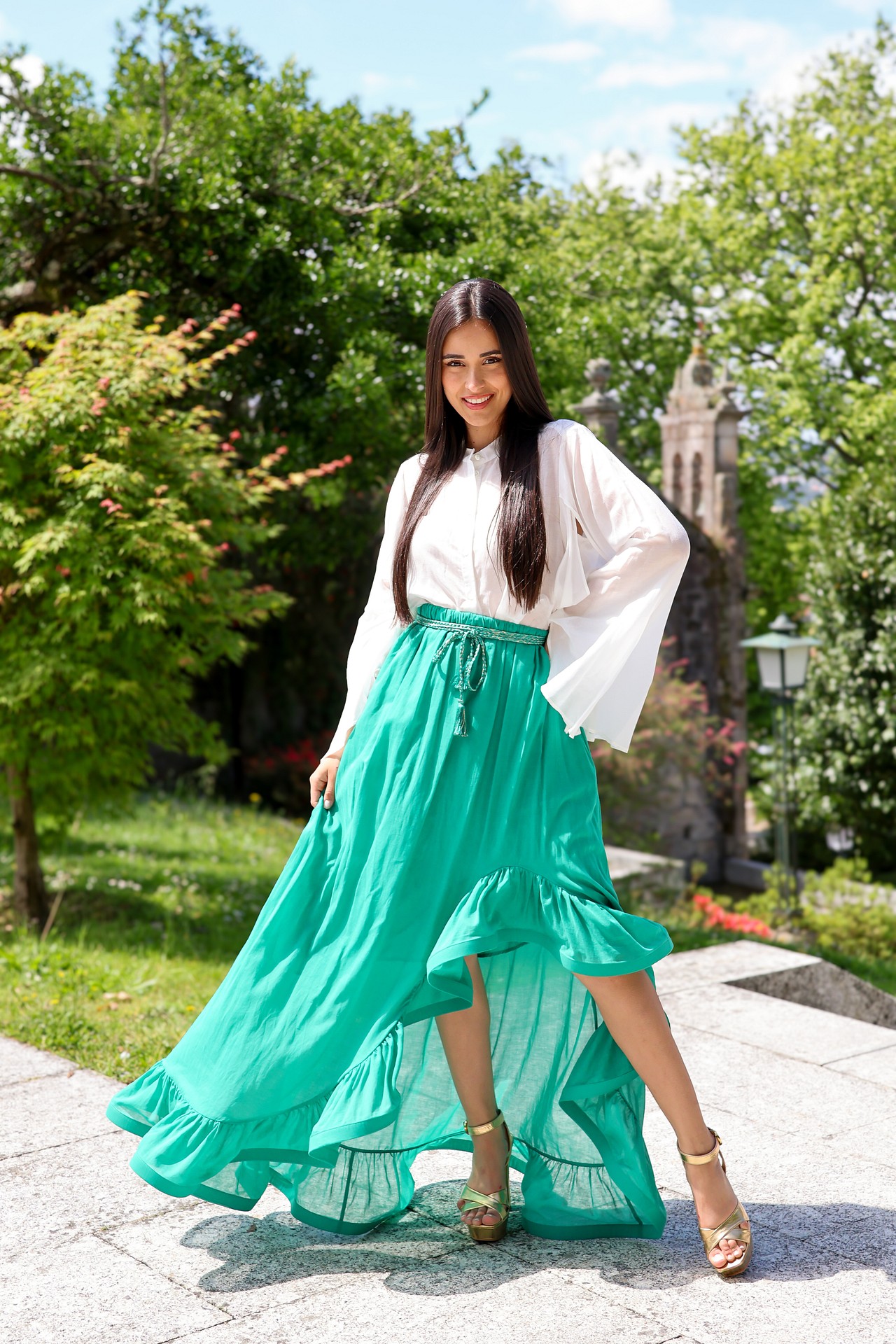 galleries_5fc6d2a7-7c3e-4337-95b1-8ccc34c85c62_cf85d0b6-91b3-4989-bdc8-afb1518b61ea_v2__thumb_l SAIA VERDE PLISSADA SIMONA CORSELLINI - Image 1
