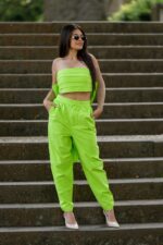 CALÇA VERDE LIMÃO LANÇA PERFUME