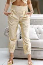 CONJUNTO TOP E CALÇA AMARELO PONTO CHIC - Image 7