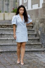 VESTIDO BLAZER AZUL PONTO CHIC - Image 2