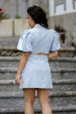 VESTIDO BLAZER AZUL PONTO CHIC - Image 4