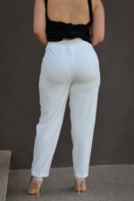 CALÇA BRANCA COM FIVELA PONTO CHIC - Image 4