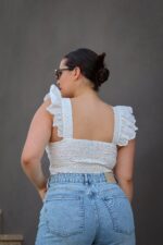 CALÇA WIDE LEG COM TRESPASSE NA FRENTE PONTO CHIC - Image 6