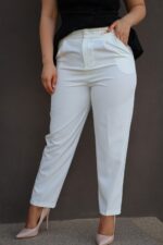 CALÇA BRANCA COM FIVELA PONTO CHIC - Image 3