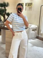 CAMISOLA RISCAS AZUL PONTO CHIC - Image 2