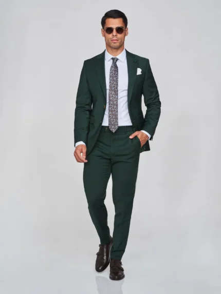 FATO VERDE ESCURO SLIM FIT ZOLF