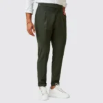 CALÇA DUPLO TRESPASSE VERDE ZOLF