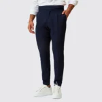 CALÇA DUPLO TRESPASSE AZUL ZOLF