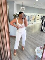BODY ESTAMPADO ESTILO CORSET PONTO CHIC - Image 2