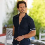 CAMISEIRO TRICOT COM PORMENOR AZUL ZOLF