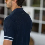 CAMISEIRO TRICOT COM PORMENOR AZUL ZOLF - Image 3