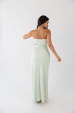 VESTIDO VERDE ÁGUA COM FIVELA PONTO CHIC - Image 5