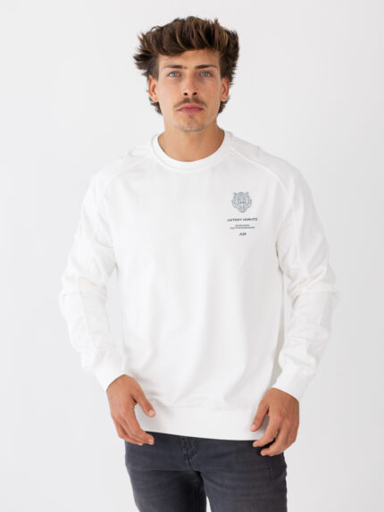 CAMISOLA BRANCA COM ESTAMPADO NA COSTA  ANTONY MORATO